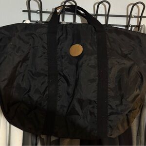 Time Magazine Elegant Black Travel Tote Bag